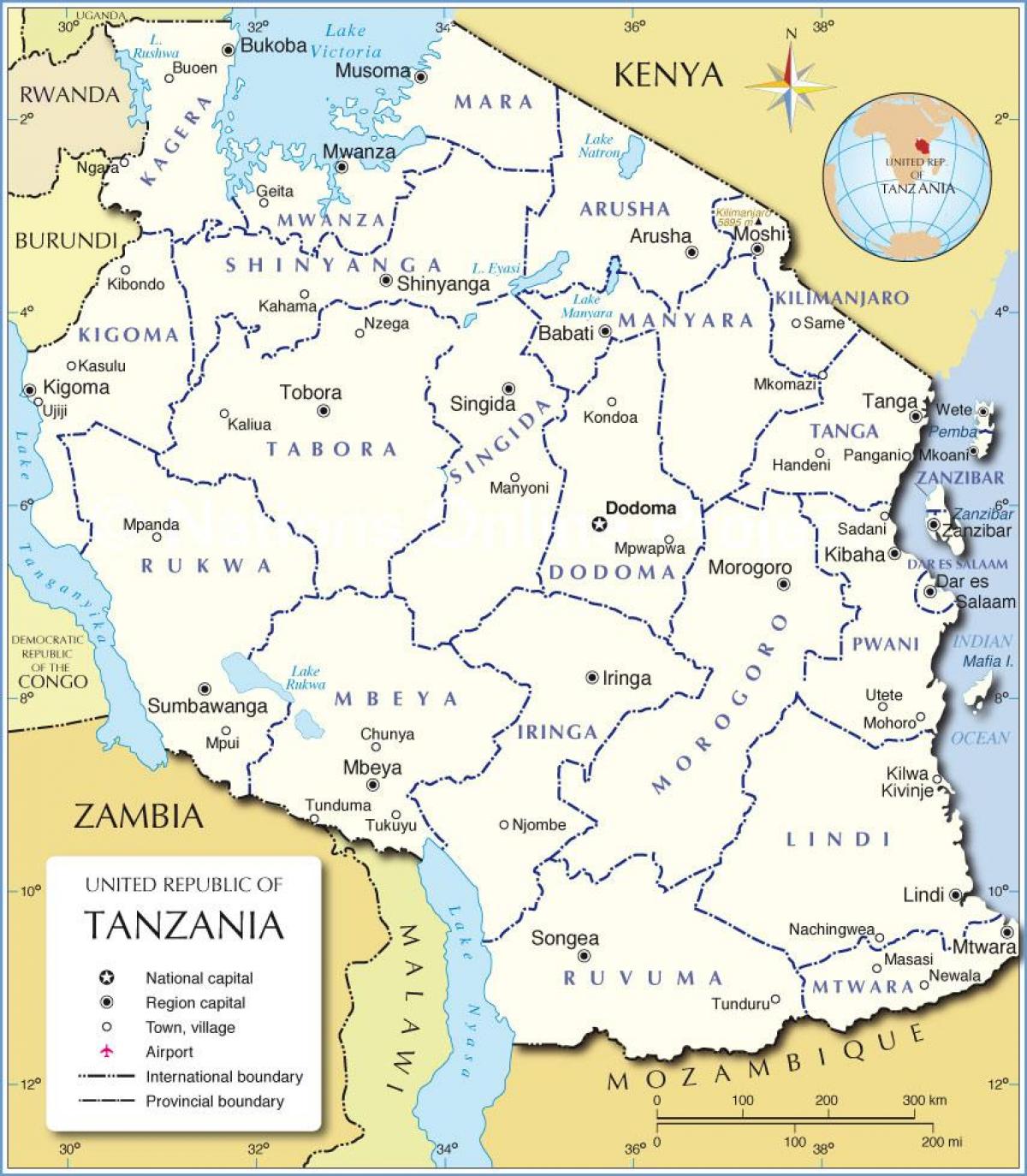 图坦桑尼亚地区